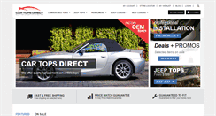Desktop Screenshot of cartopsdirect.com